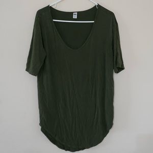 Old navy green luxe shirt